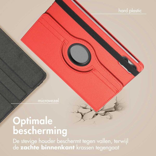 imoshion 360° draaibare Bookcase Xiaomi Redmi Pad Pro / POCO Pad - Rood