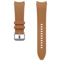 Samsung Originele Hybrid Vegan Leather Band M/L Galaxy Watch 6 / 6 Classic / 5 / 5 Pro - Camel