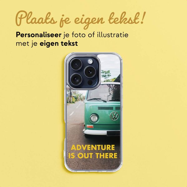 Ontwerp je eigen MagSafe Clear Case Apple iPhone 16 Pro Max - Transparant