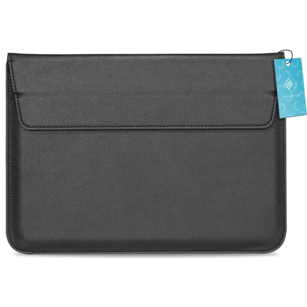 imoshion Vegan Lederen Laptop Sleeve 11 inch - Zwart