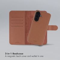 Accezz Edge detachable Bookcase with MagSafe Samsung Galaxy A27 (5G) - Brown