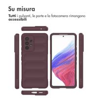 imoshion EasyGrip Backcover Samsung Galaxy A53 - Aubergine