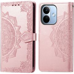 imoshion Mandala Bookcase Xiaomi Redmi Note 17 Pro - Rose Gold