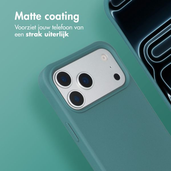 imoshion Color Backcover met afneembaar koord met MagSafe Apple iPhone 17 Pro Max - Donkergroen