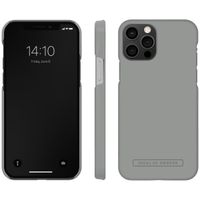 iDeal of Sweden Seamless Case Backcover iPhone 12 (Pro) - Ash Grey