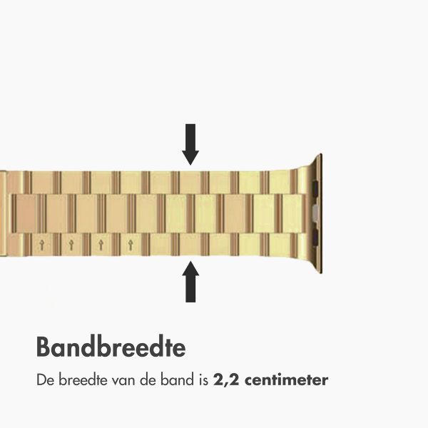 imoshion Stalen bandje Apple Watch | 44/45/46/49 mm - Goud