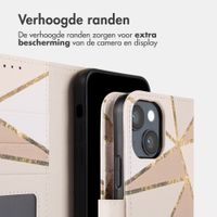imoshion Design Bookcase Apple iPhone 14 - Beige Graphic