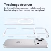 Accezz Xtreme Impact Backcover met MagSafe Apple iPhone 17 Pro - Transparant