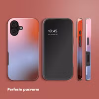 Selencia Vivid Backcover met MagSafe Apple iPhone 17 - Gradient Soft Blush