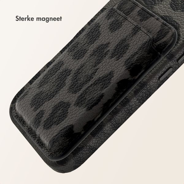 Selencia Sabi Pashouder met MagSafe - Midnight Black