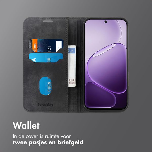 imoshion Slim Bookcase Oppo A6x (4G/5G) - Zwart