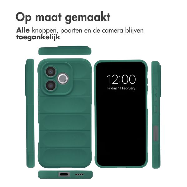 imoshion EasyGrip Backcover Honor 600 Lite - Donkergroen