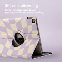 imoshion 360° Draaibare Design Bookcase Apple iPad 9 (2021) 10.2 inch / iPad 8 (2020) 10.2 inch / iPad 7 (2019) 10.2 inch - Dancing Cubes