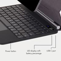 Accezz Magnetic Bluetooth Keyboard Apple iPad 11 (2025) 11 inch A16 / iPad 10 (2022) 10.9 inch - QWERTY / NL - Black