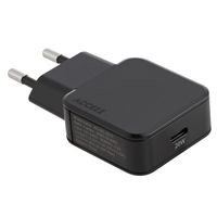 imoshion Powerbank 20.000 mAh + Accezz Ultra Slim GaN Oplader + Accezz USB-C naar USB-C kabel - 1 meter - Zwart