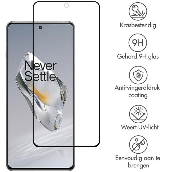 Accezz Gehard Glas Full Cover Screenprotector OnePlus 12