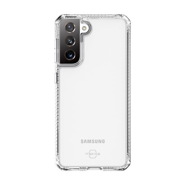 Itskins Hybrid Clear Backcover Samsung Galaxy S21 - Transparant