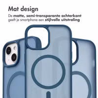 imoshion Color Guard Backcover met MagSafe Apple iPhone 14 / 13 - Donkerblauw