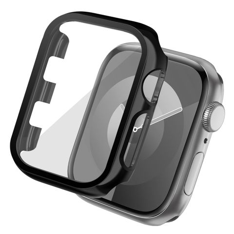 imoshion Full Cover Shiny Hardcase Apple Watch 1 / 2 / 3 - 38 mm - Zwart