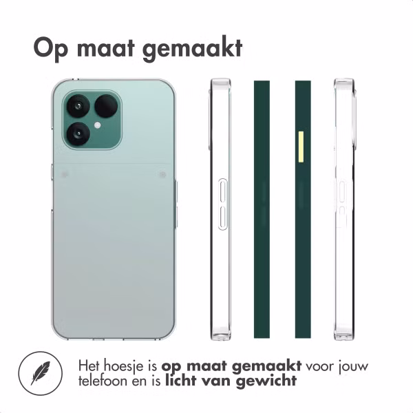 Accezz Clear Backcover Fairphone 6 - Transparant