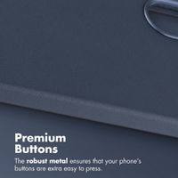Accezz Leather Case with MagSafe Samsung Galaxy A57 (5G) - Nightfall Blue