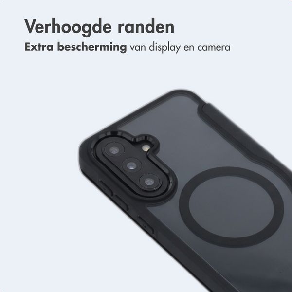 imoshion Transparante Bookcase met MagSafe Samsung Galaxy A57 (5G) - Zwart