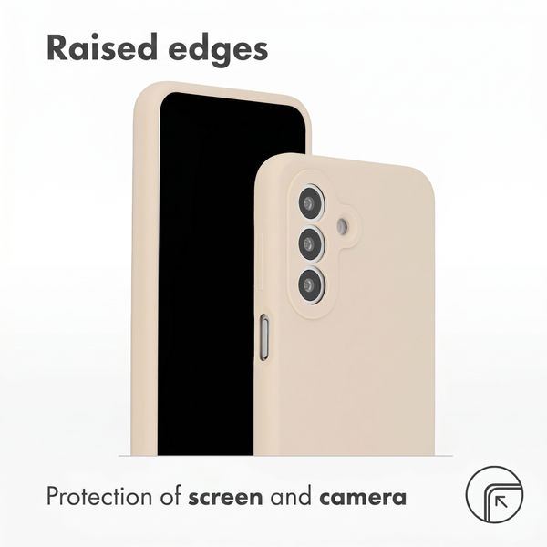 Accezz Liquid Silicone Back Cover Samsung Galaxy A27 (5G) - Stone