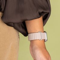 imoshion Magnetic Faux Leather Band Apple Watch | 44/45/46/49 mm - Beige