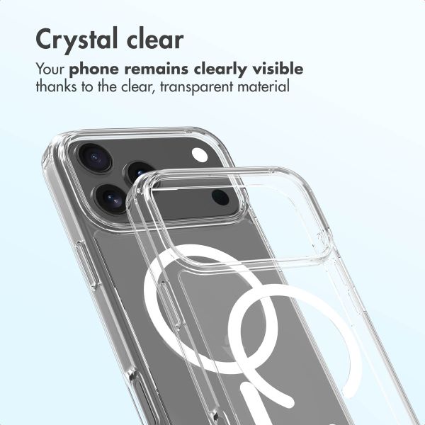Accezz Xtreme Impact Back Cover with MagSafe Apple iPhone 17 Pro Max - Transparent