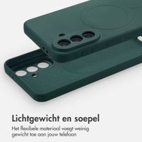 imoshion Color Backcover met MagSafe Samsung Galaxy A37 (5G) - Donkergroen