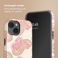 Selencia Vivid Backcover Apple iPhone 14 - Paisley Blush