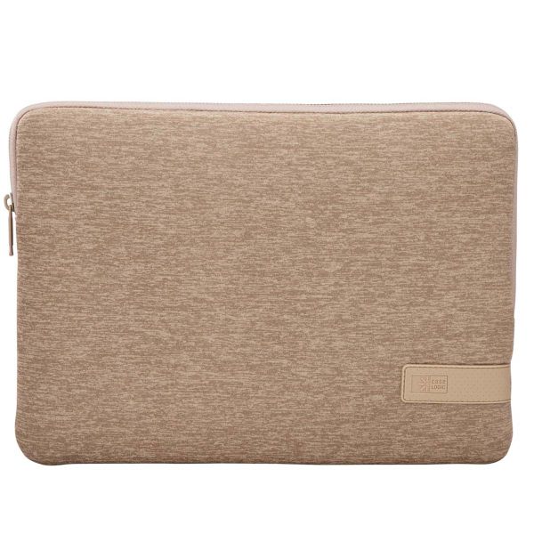 Case Logic Reflect MacBook Laptop hoes 14 inch - MacBook sleeve - Boulder Beige