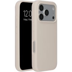 Accezz Liquid Silicone Backcover met MagSafe Apple iPhone 18 Pro / 17 Pro - Stone