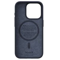 Njorð Collections Salmon Leather MagSafe Case iPhone 15 Pro - Black