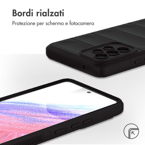 imoshion EasyGrip Backcover Samsung Galaxy A53 - Zwart