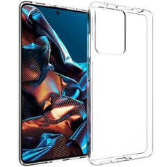 Accezz Clear Backcover Xiaomi Poco X5 Pro 5G - Transparant