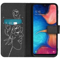 imoshion Design Softcase Bookcase Samsung Galaxy A20e