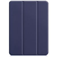 imoshion Trifold Bookcase iPad Pro 11 (2020) / iPad Pro 11 (2018) - Donkerblauw