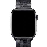 Apple Milanese Loop Band Apple Watch Series 1-10 / SE / Ultra (2) - 42/44/45/46/49 mm - Space Black