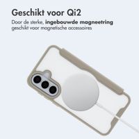 imoshion Transparante Bookcase met MagSafe Samsung Galaxy S26 - Beige