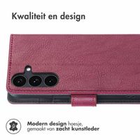 imoshion Luxe Bookcase Samsung Galaxy S25 FE - Bordeaux