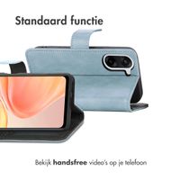 imoshion Luxe Bookcase OnePlus Nord CE5 - Lichtblauw