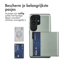 imoshion Backcover met pasjeshouder Samsung Galaxy S26 Ultra - Groen