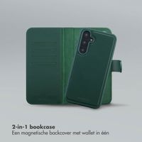 Selencia Olyn Uitneembare Bookcase met MagSafe Samsung Galaxy A55 - Groen
