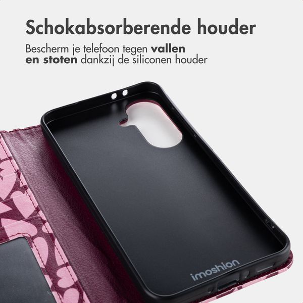 imoshion Design Bookcase Samsung Galaxy A57 (5G) - Hearty Blush