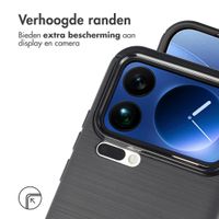 imoshion Brushed Backcover Xiaomi 17 Pro Max - Zwart