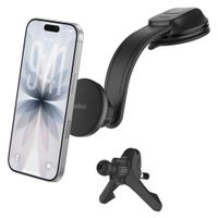 Belkin Magnetische Qi2 Telefoonhouder - Auto lader met adapter 27W - Dashboard / Ventilatierooster