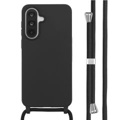 imoshion Silicone Case with Strap Samsung Galaxy A37 (5G) - Black