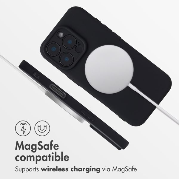 imoshion Colour Back Cover with MagSafe Apple iPhone 16 Pro - Black