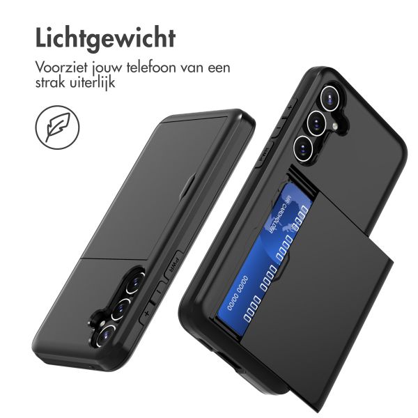 imoshion Backcover met pasjeshouder Samsung Galaxy A55 - Zwart